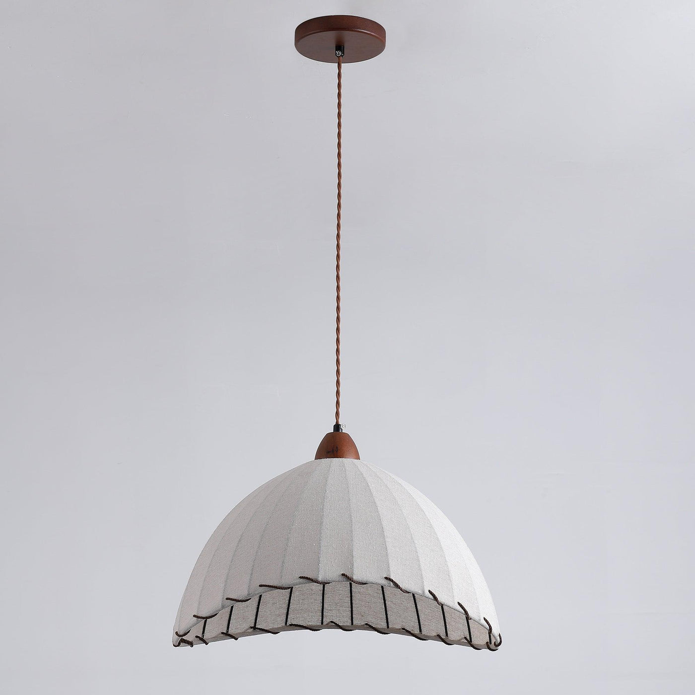 Delira Hanglamp Stoffen Ronde Plooien