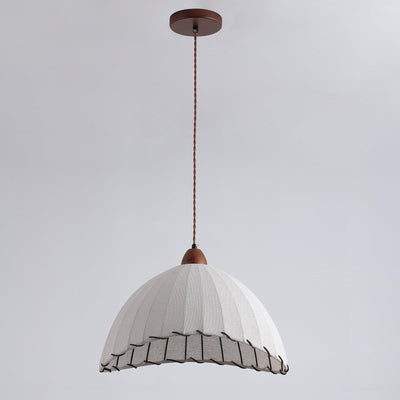 Delira Hanglamp Stoffen Ronde Plooien