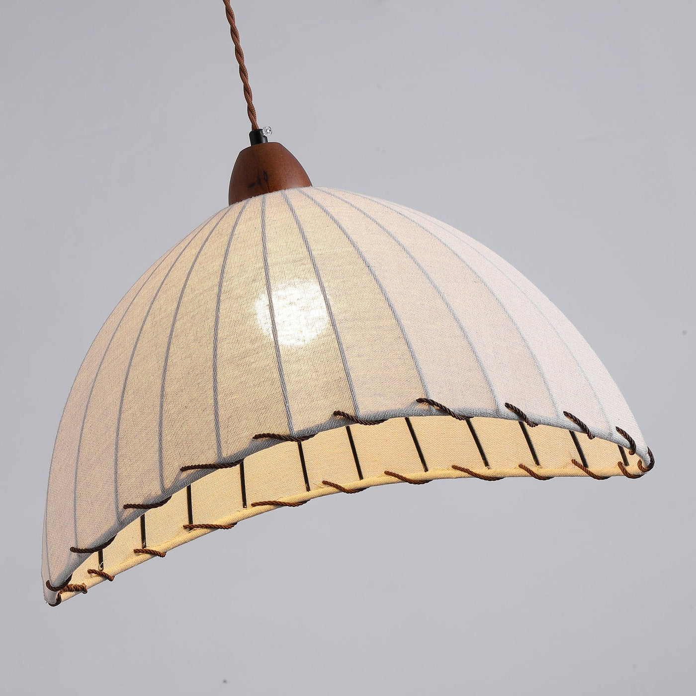 Delira Hanglamp Stoffen Ronde Plooien