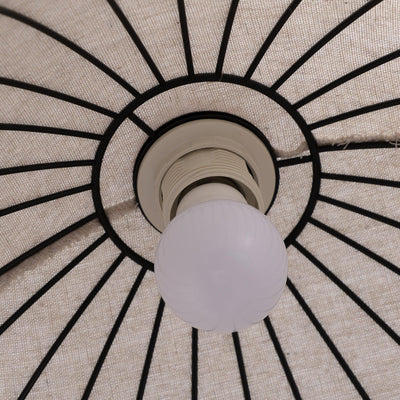 Delira Hanglamp Stoffen Ronde Plooien