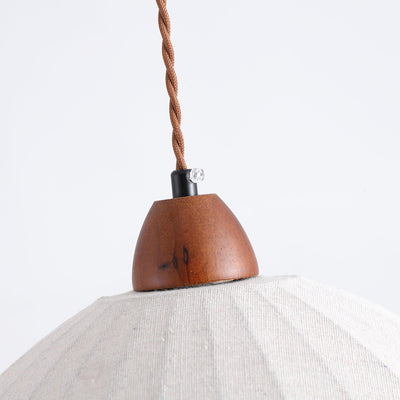 Delira Hanglamp Stoffen Ronde Plooien