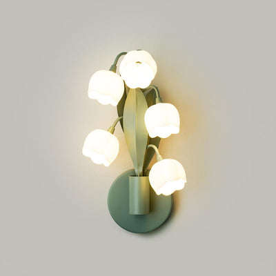 Delira Wandlamp Groene Orchideeënbladeren
