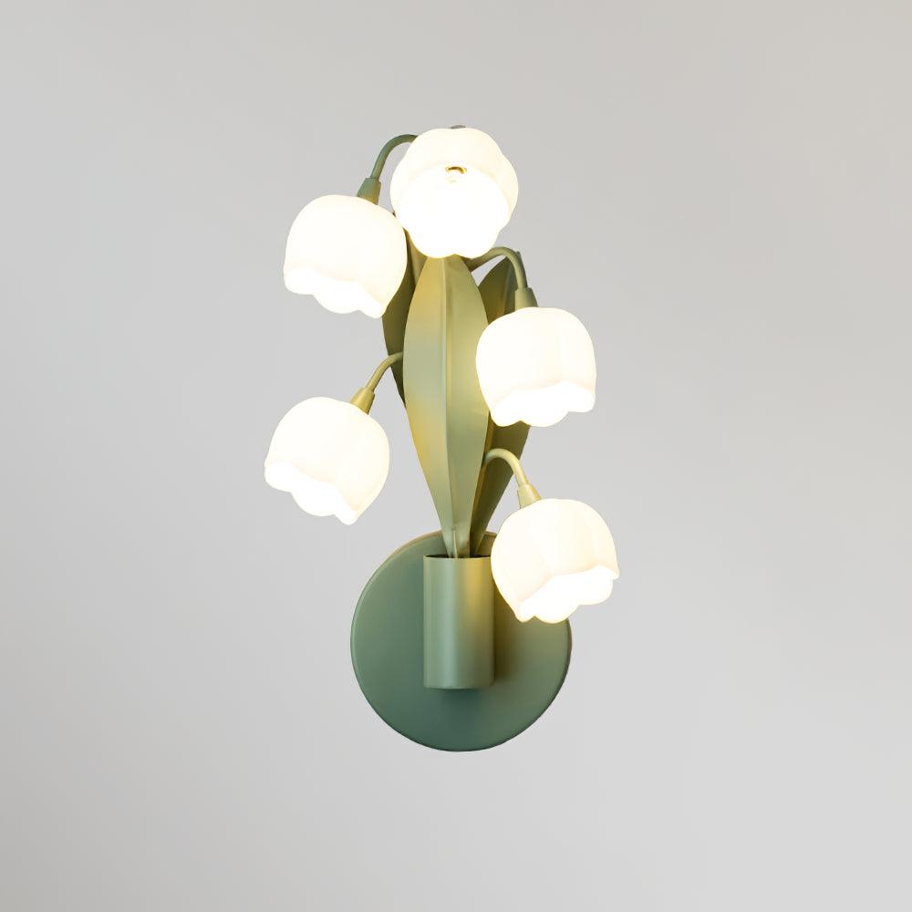 Delira Wandlamp Groene Orchideeënbladeren