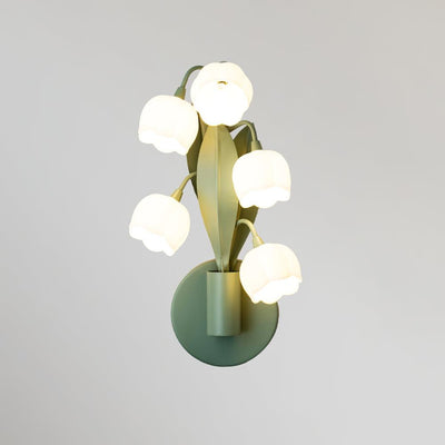 Delira Wandlamp Groene Orchideeënbladeren