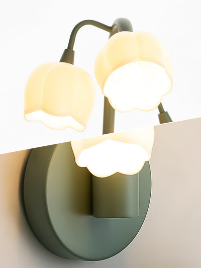 Delira Wandlamp Groene Orchideeënbladeren