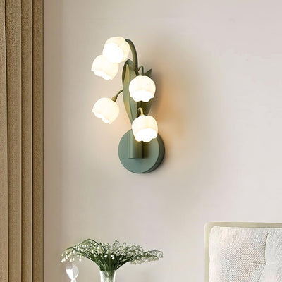Delira Wandlamp Groene Orchideeënbladeren