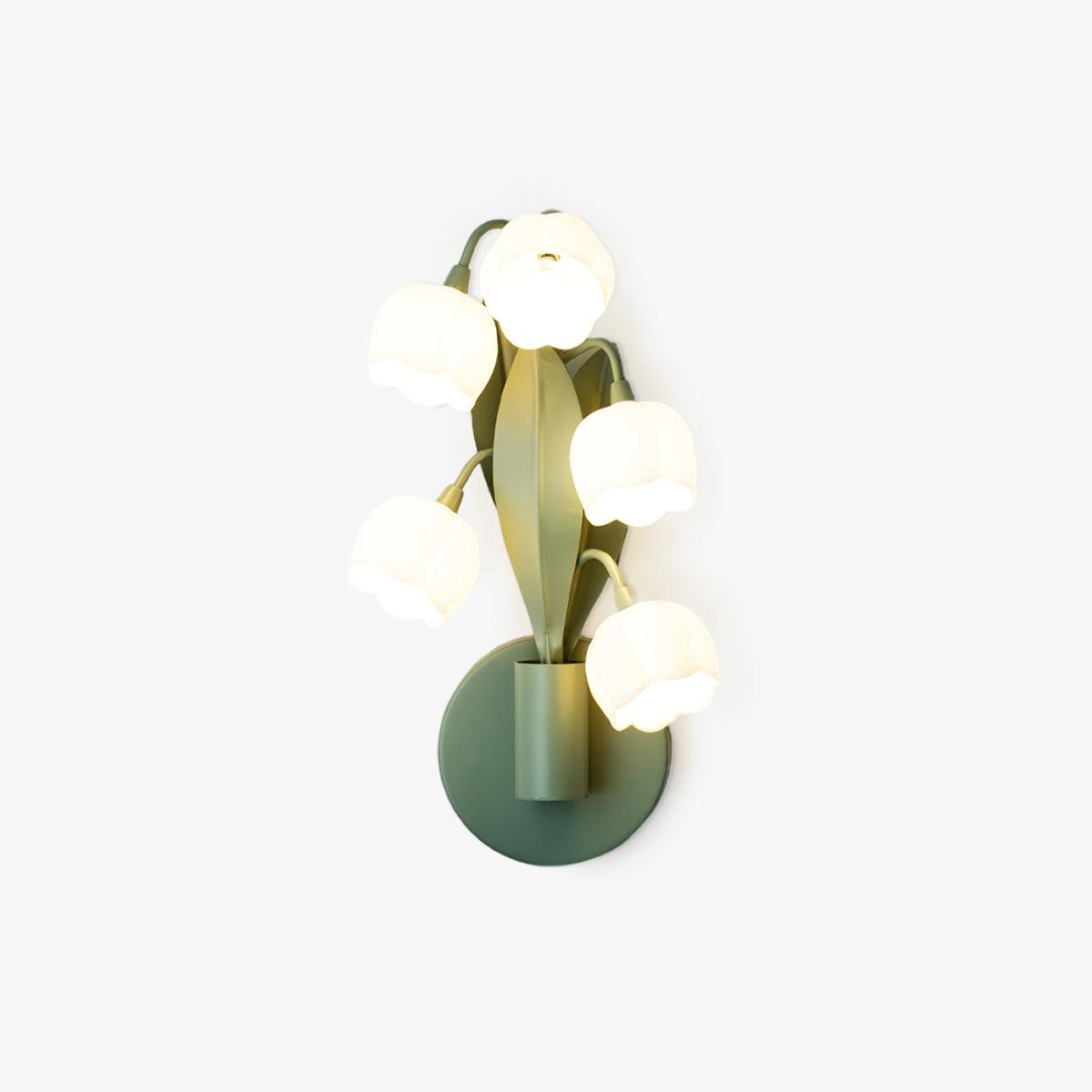 Delira Wandlamp Groene Orchideeënbladeren