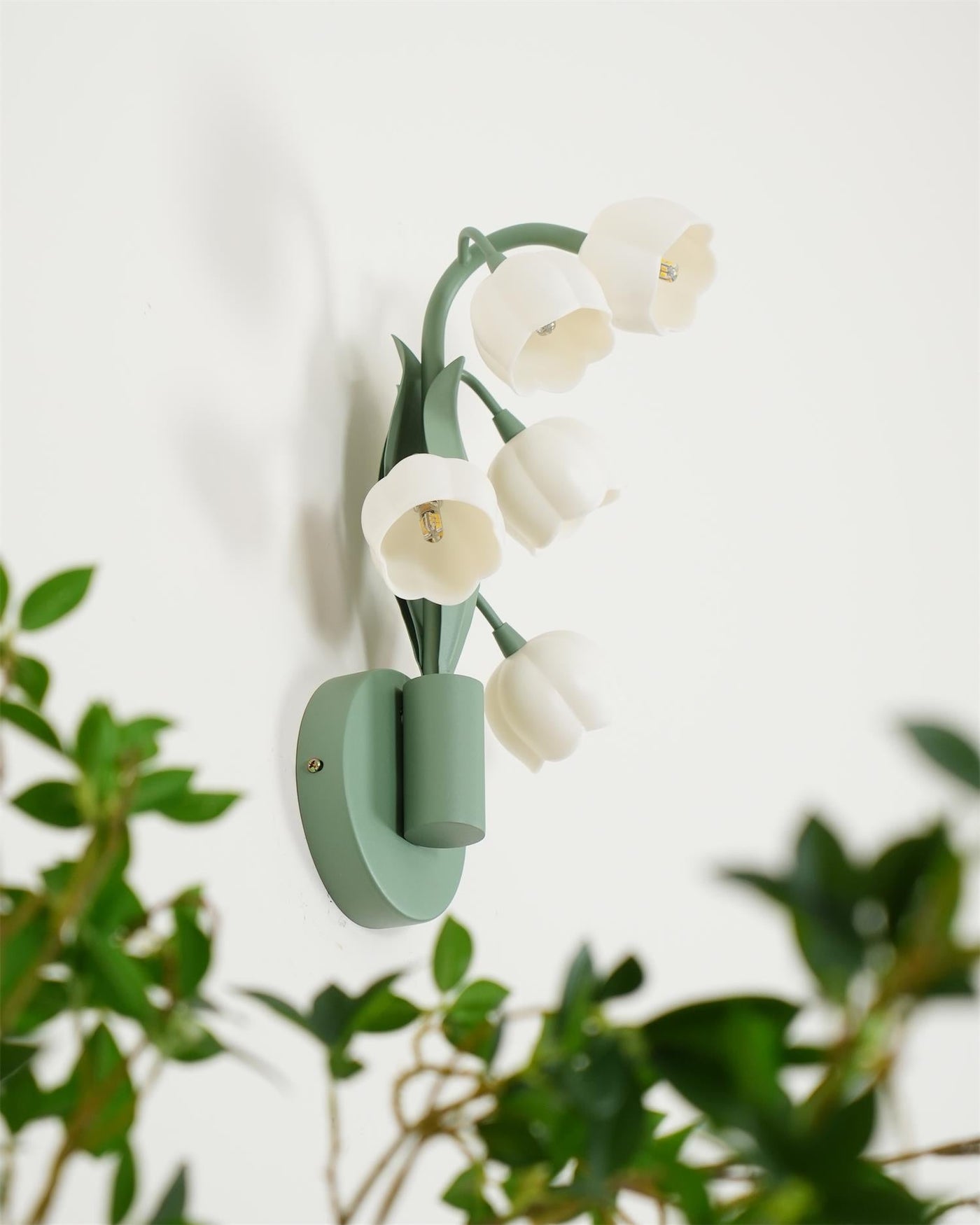 Delira Wandlamp Groene Orchideeënbladeren