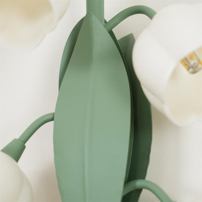 Delira Wandlamp Groene Orchideeënbladeren