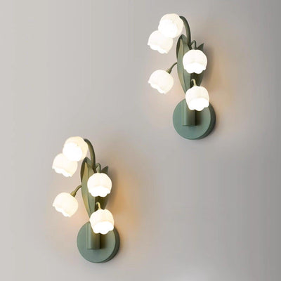 Delira Wandlamp Groene Orchideeënbladeren