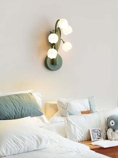 Delira Wandlamp Groene Orchideeënbladeren