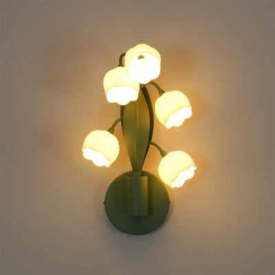 Delira Wandlamp Groene Orchideeënbladeren