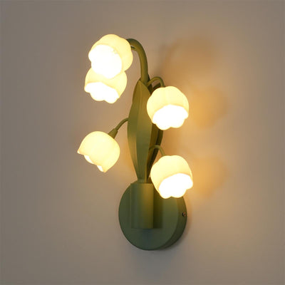 Delira Wandlamp Groene Orchideeënbladeren