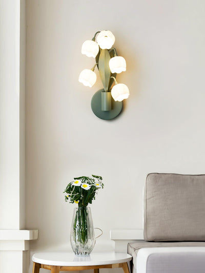 Delira Wandlamp Groene Orchideeënbladeren