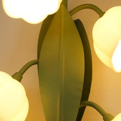 Delira Wandlamp Groene Orchideeënbladeren