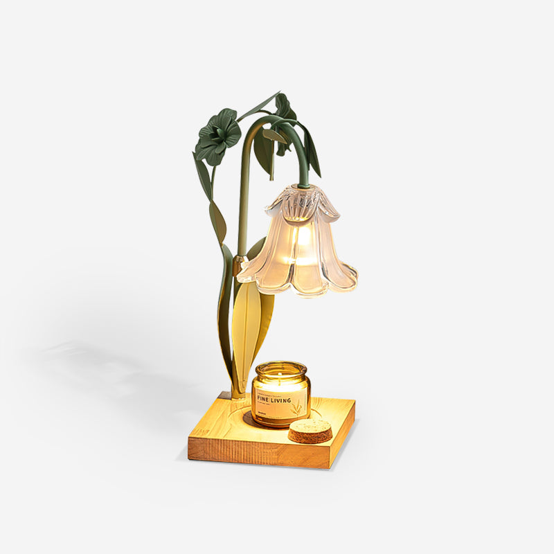 Delira Tafellamp Bloemvorm Kaarsverwarmer