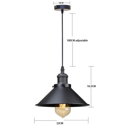 Delira Hanglamp Vintage Retro Metaal Design