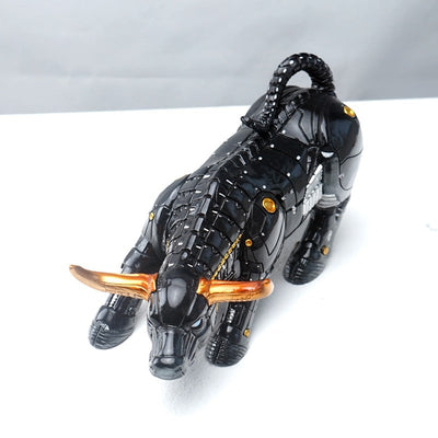 Delira Beeldje Stier Crypto Abstract Decoratief Object