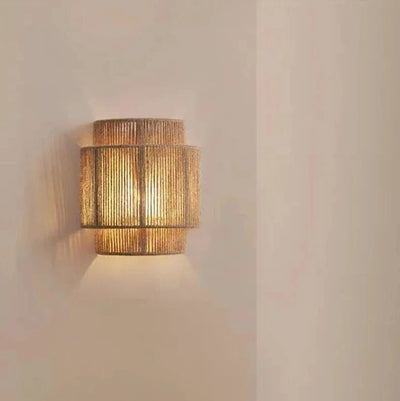 Delira Wandlamp Bohemian Rotan Hennep Design