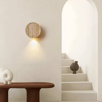 Delira Wandlamp Travertin Wabi Sabi