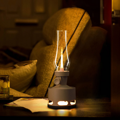 Delira Tafellamp Vintage LED Lantaarn Oplaadbaar