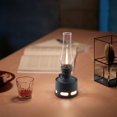 Delira Tafellamp Vintage LED Lantaarn Oplaadbaar