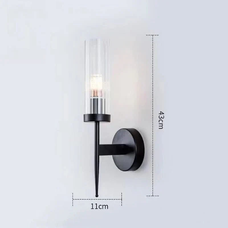 Delira Wandlamp Klassiek Glas Metaal Design