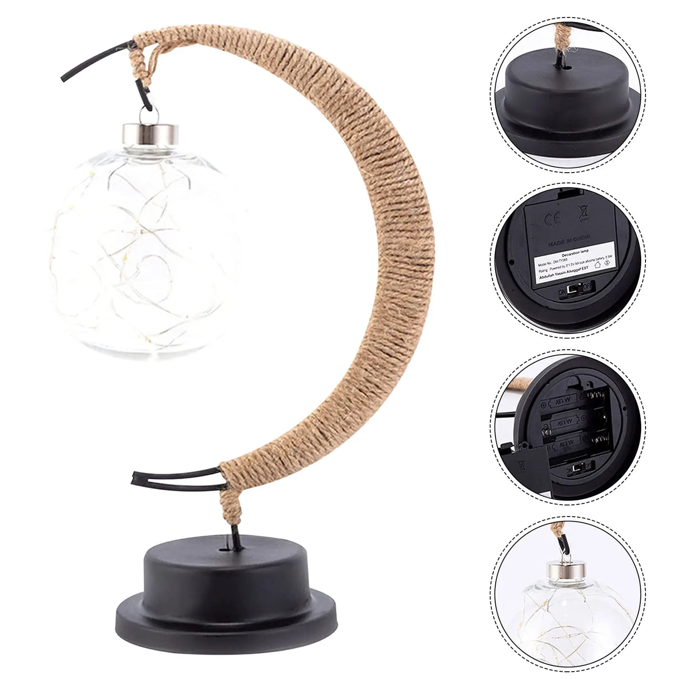 Delira Tafellamp Maanlicht Glasdesign