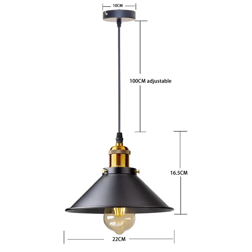 Delira Hanglamp Vintage Retro Metaal Design