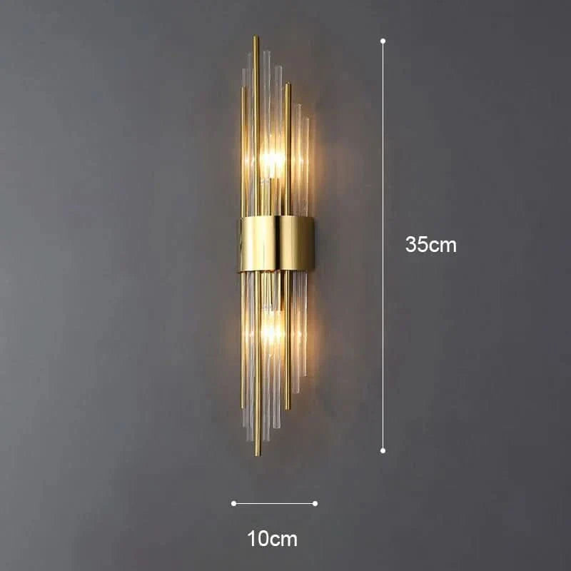 Delira Wandlamp Kristal Elegant Lichtdesign
