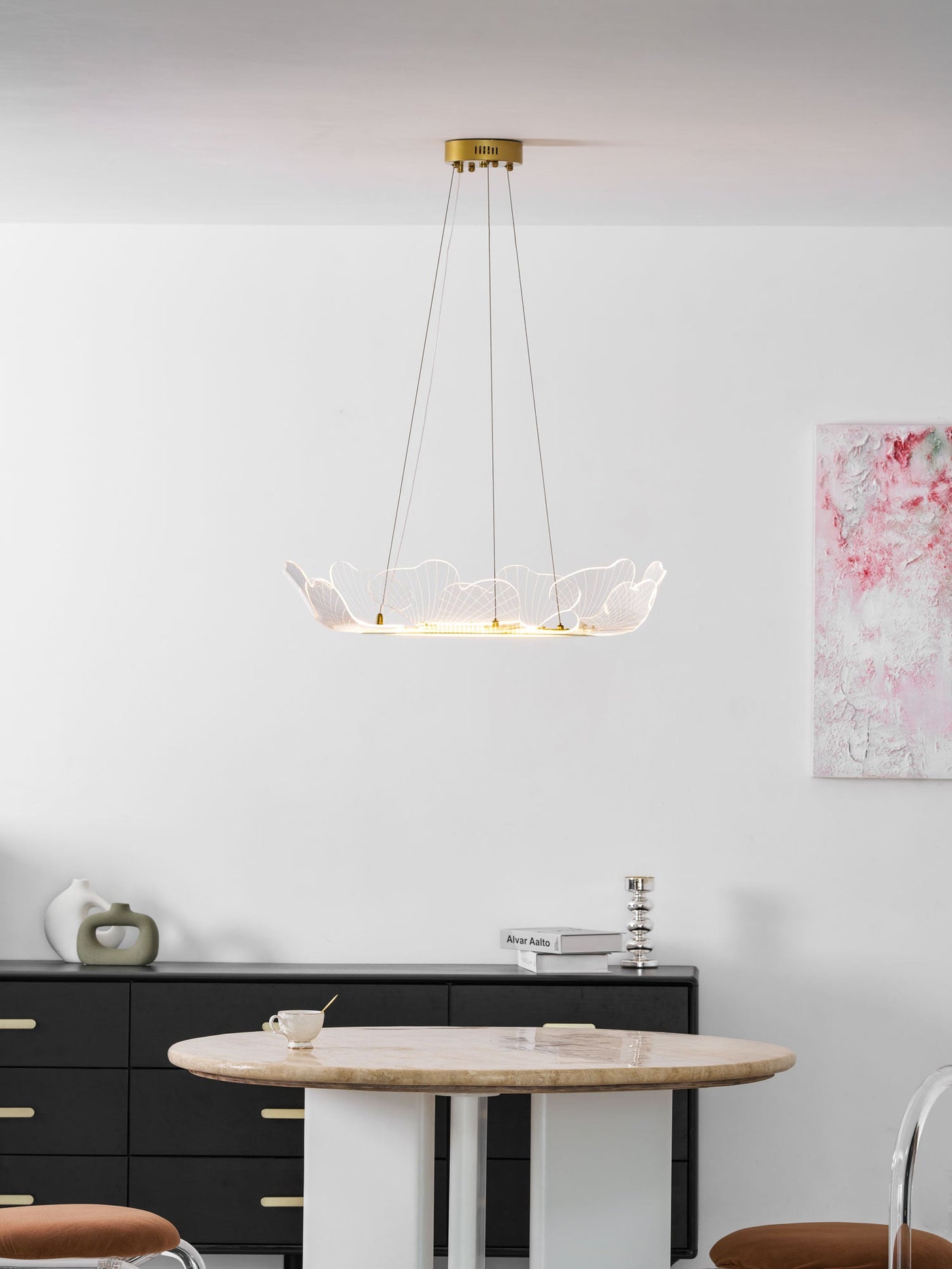 Delira Plafondlamp Bladvorm Elegantie