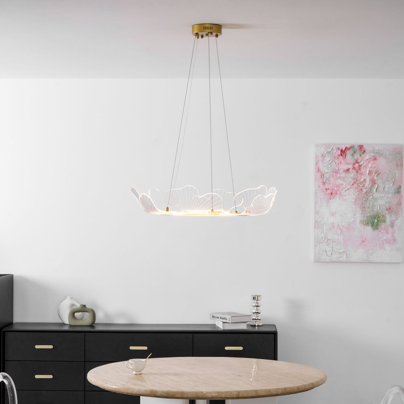 Delira Plafondlamp Bladvorm Elegantie