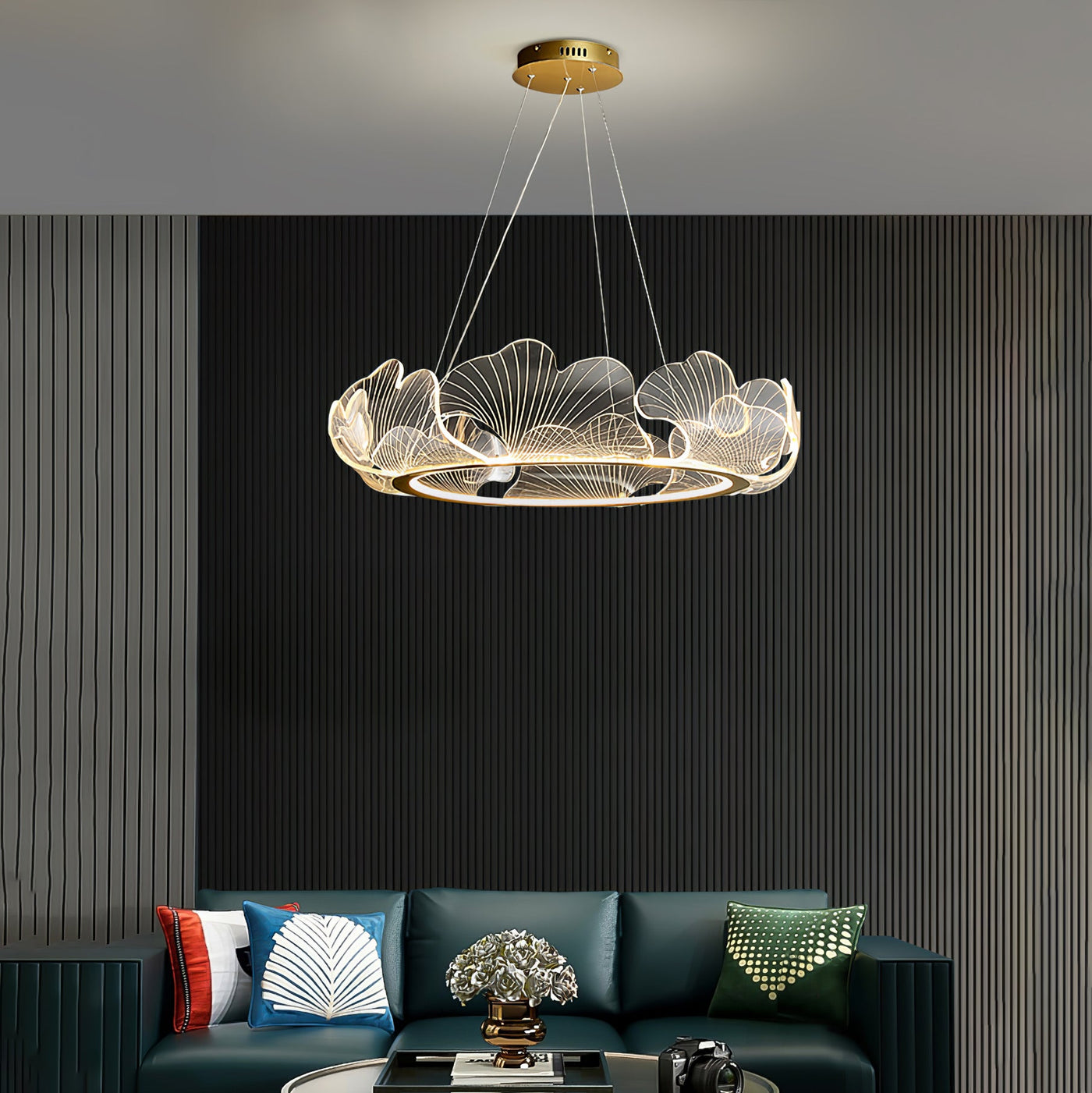 Delira Plafondlamp Bladvorm Elegantie