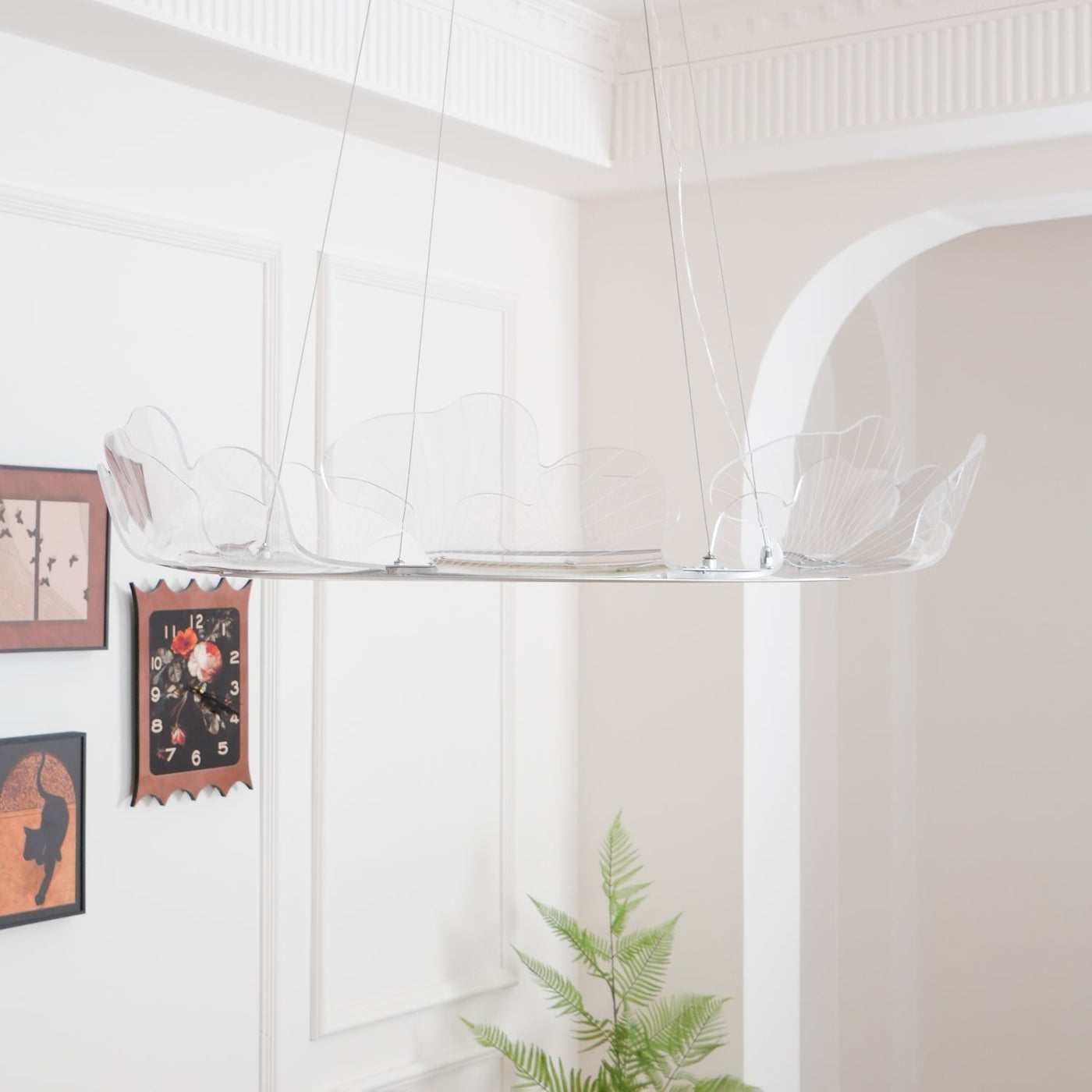 Delira Plafondlamp Bladvorm Elegantie