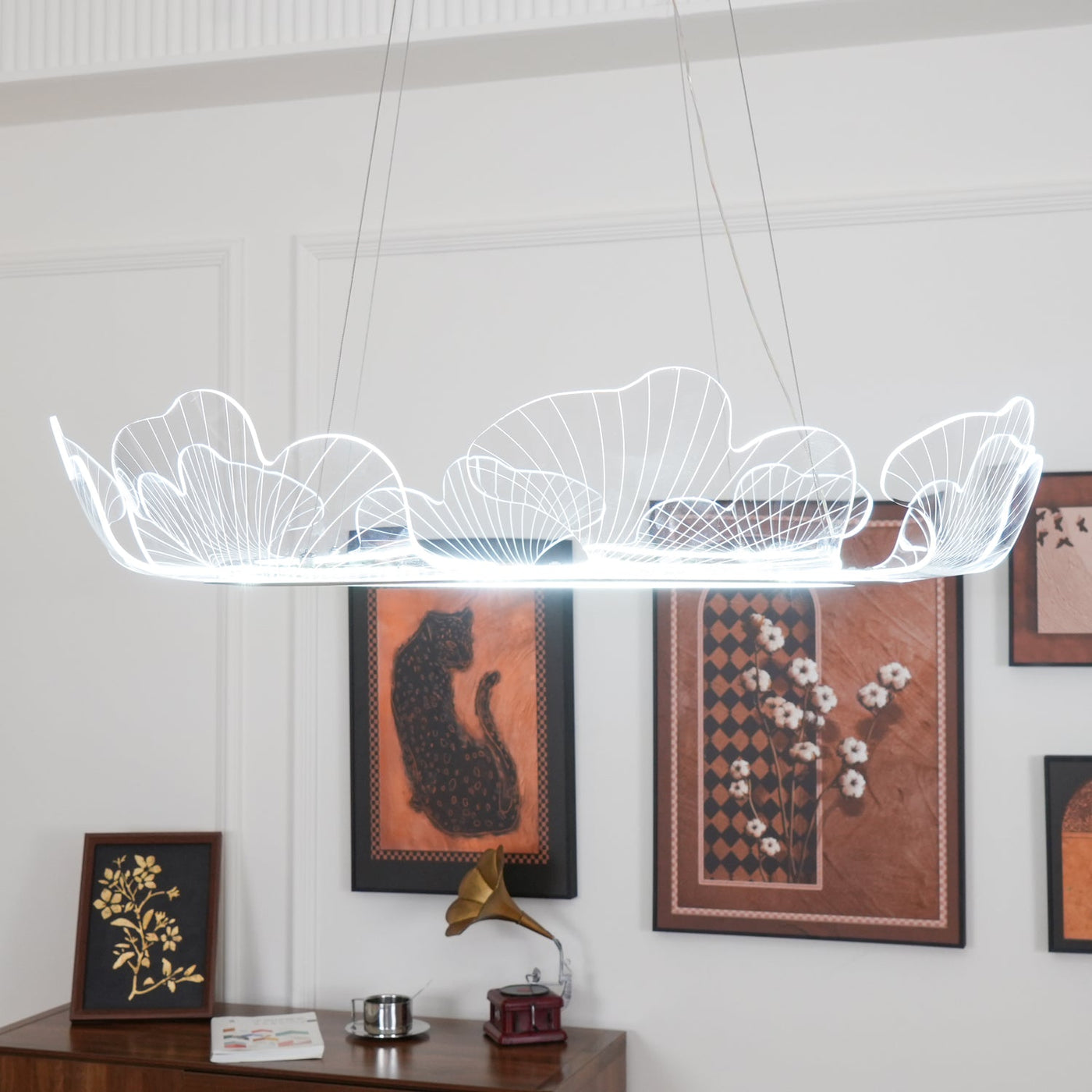 Delira Plafondlamp Bladvorm Elegantie