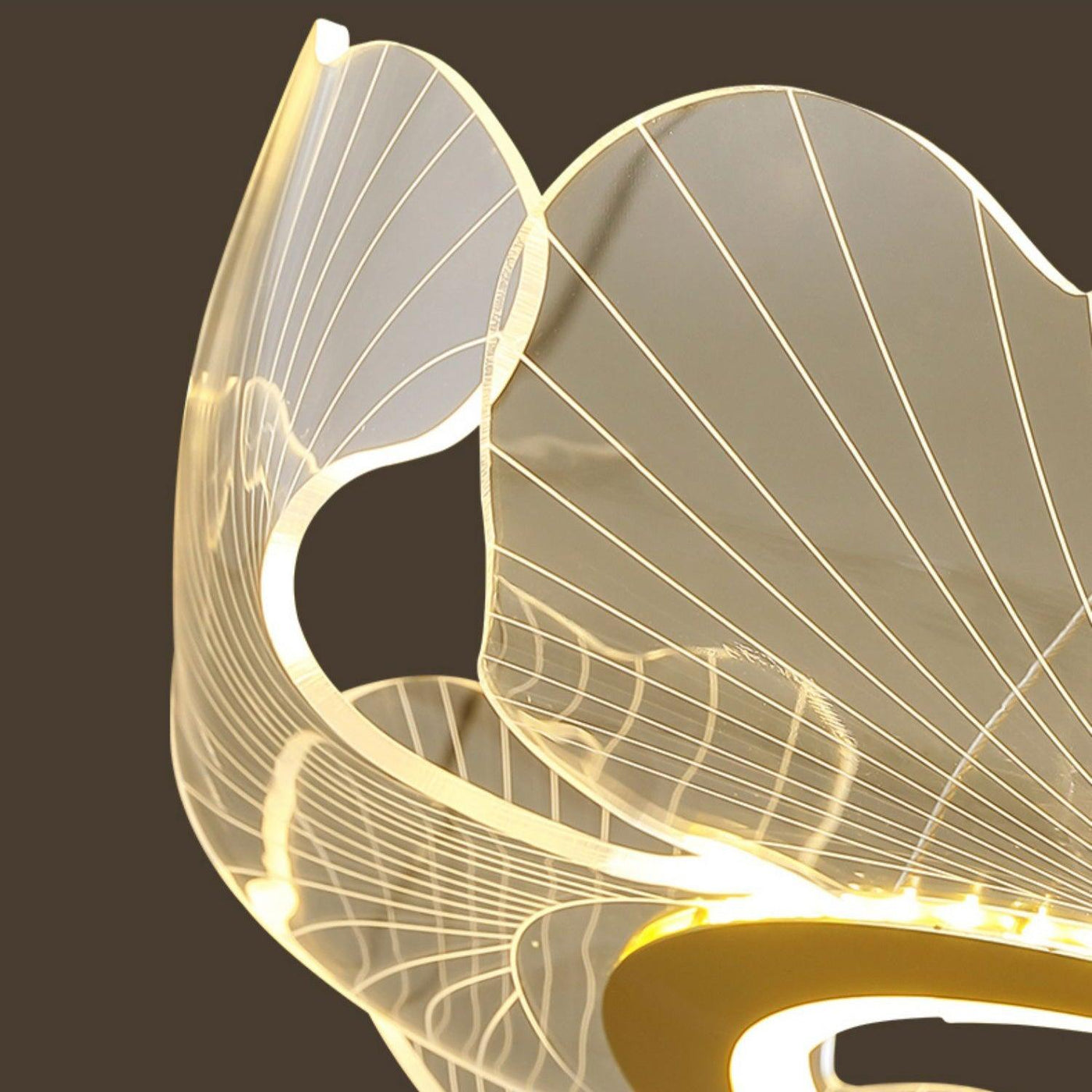 Delira Plafondlamp Bladvorm Elegantie