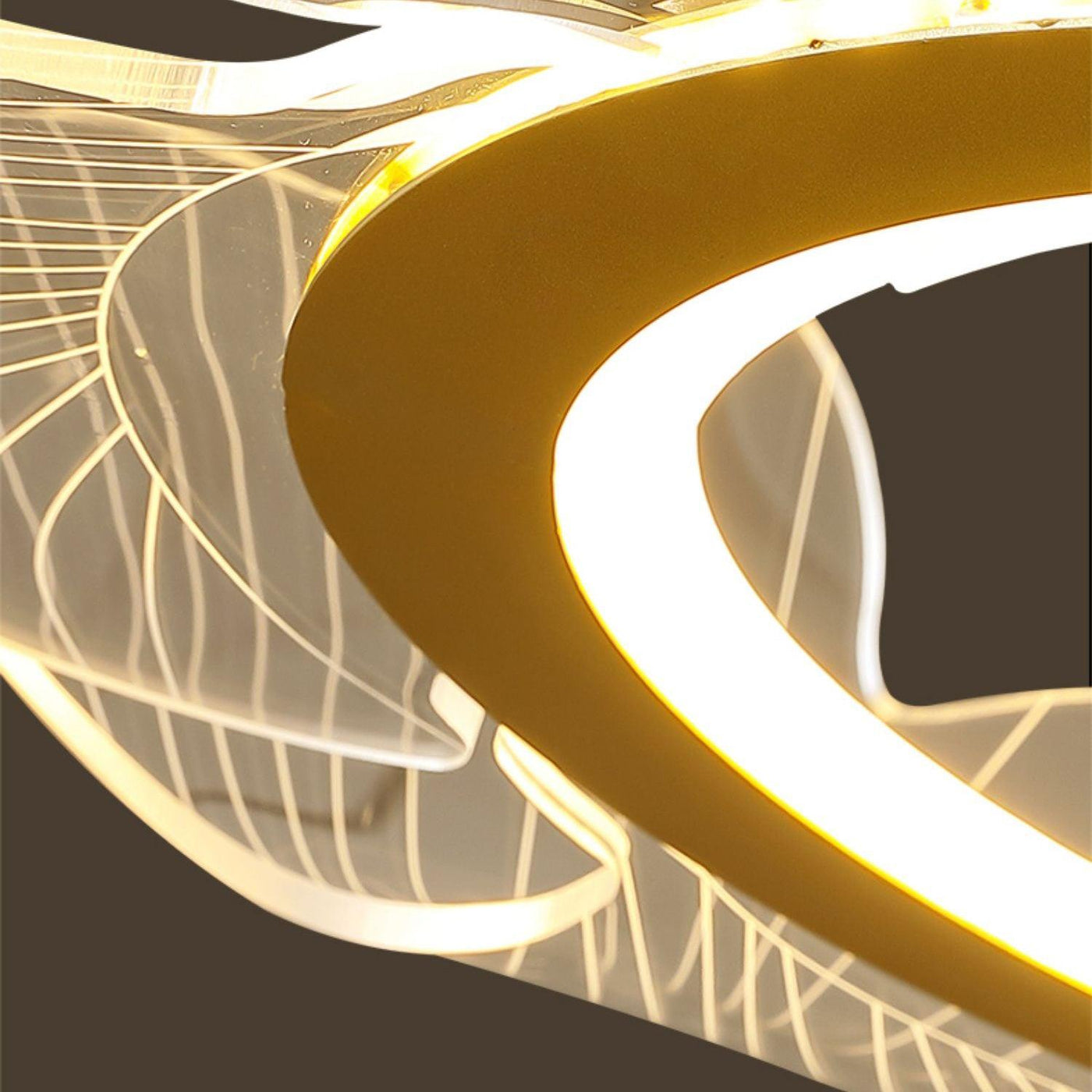 Delira Plafondlamp Bladvorm Elegantie