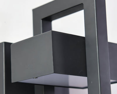 Delira Wandlamp Buiten Zwart Staal
