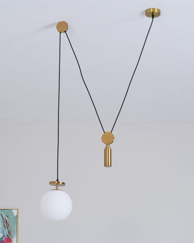 Delira Hanglamp Geometrisch Glas en Metaal