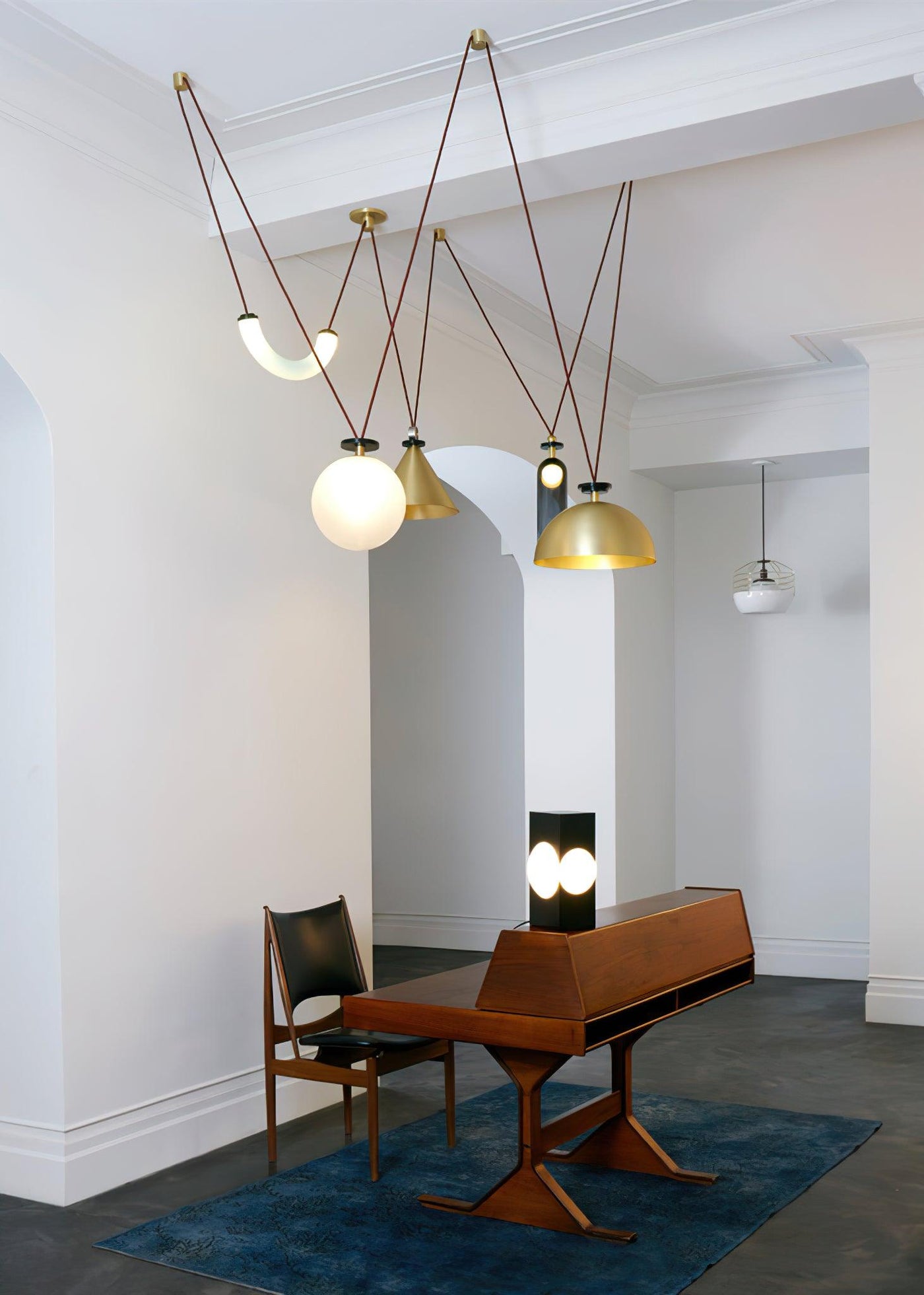 Delira Hanglamp Geometrisch Glas en Metaal