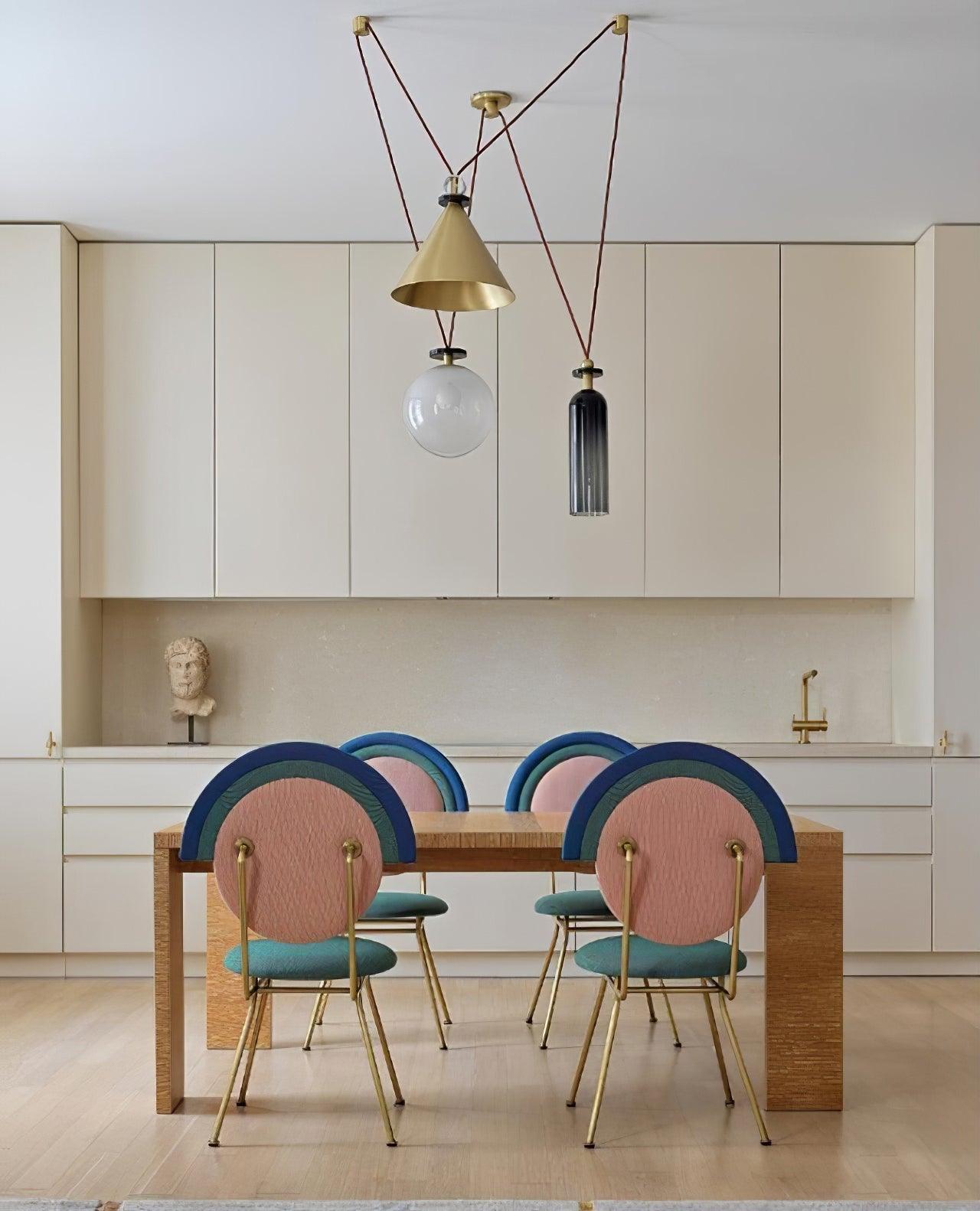 Delira Hanglamp Geometrisch Glas en Metaal