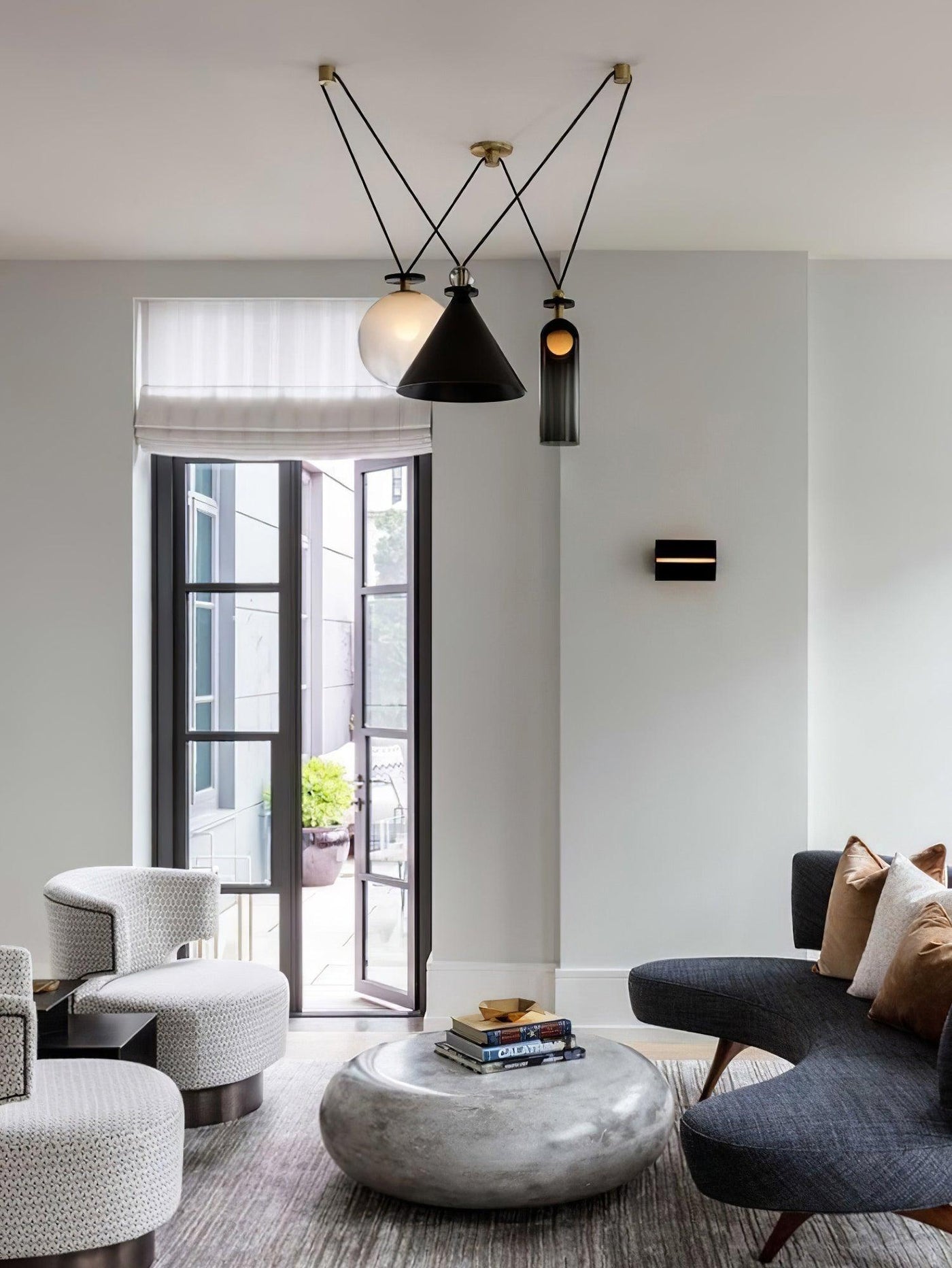 Delira Hanglamp Geometrisch Glas en Metaal