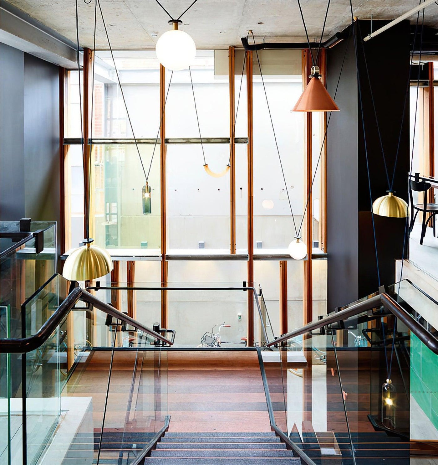 Delira Hanglamp Geometrisch Glas en Metaal