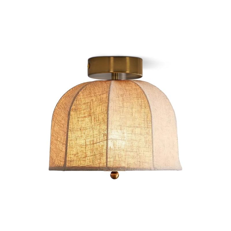 Delira Plafondlamp Met Linnen Kap