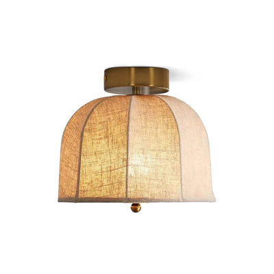 Delira Plafondlamp Met Linnen Kap