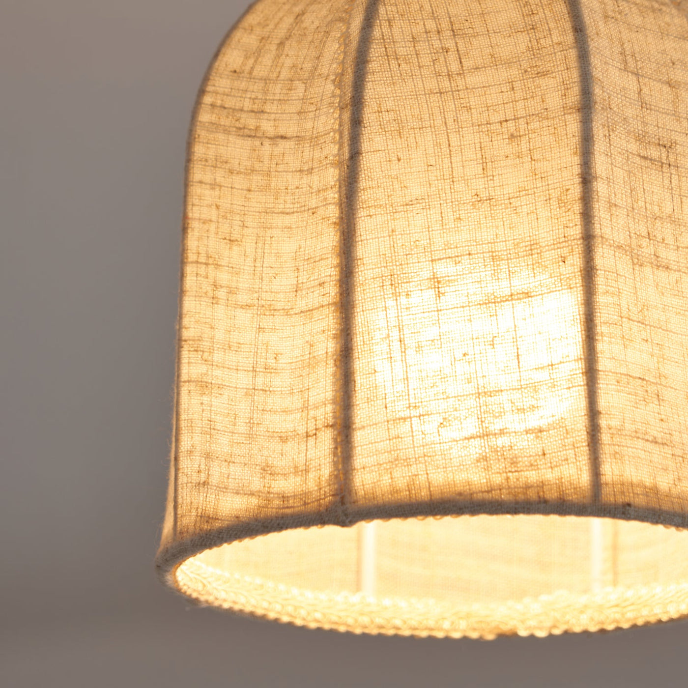 Delira Plafondlamp Met Linnen Kap