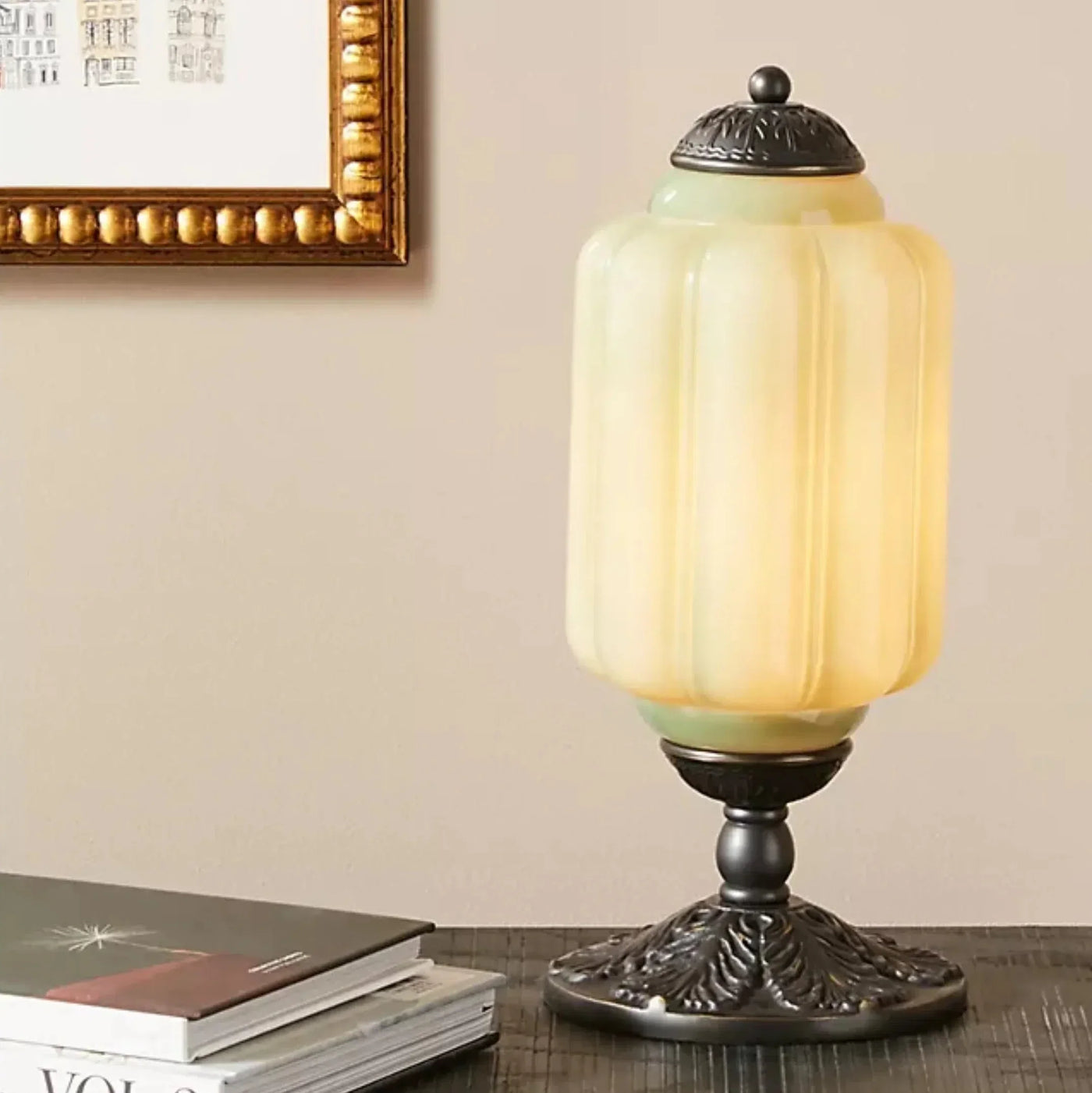 Delira Tafellamp Vintage Opaalglas