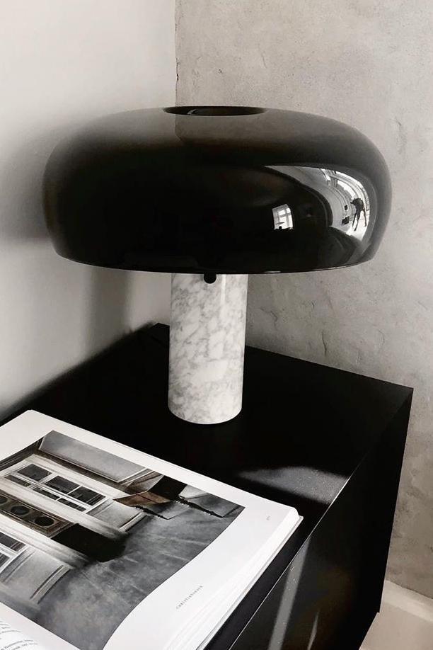 Delira Tafellamp Marmer Metalen Kap