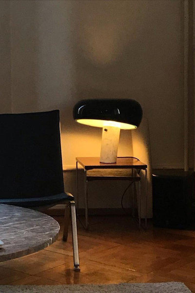 Delira Tafellamp Marmer Metalen Kap