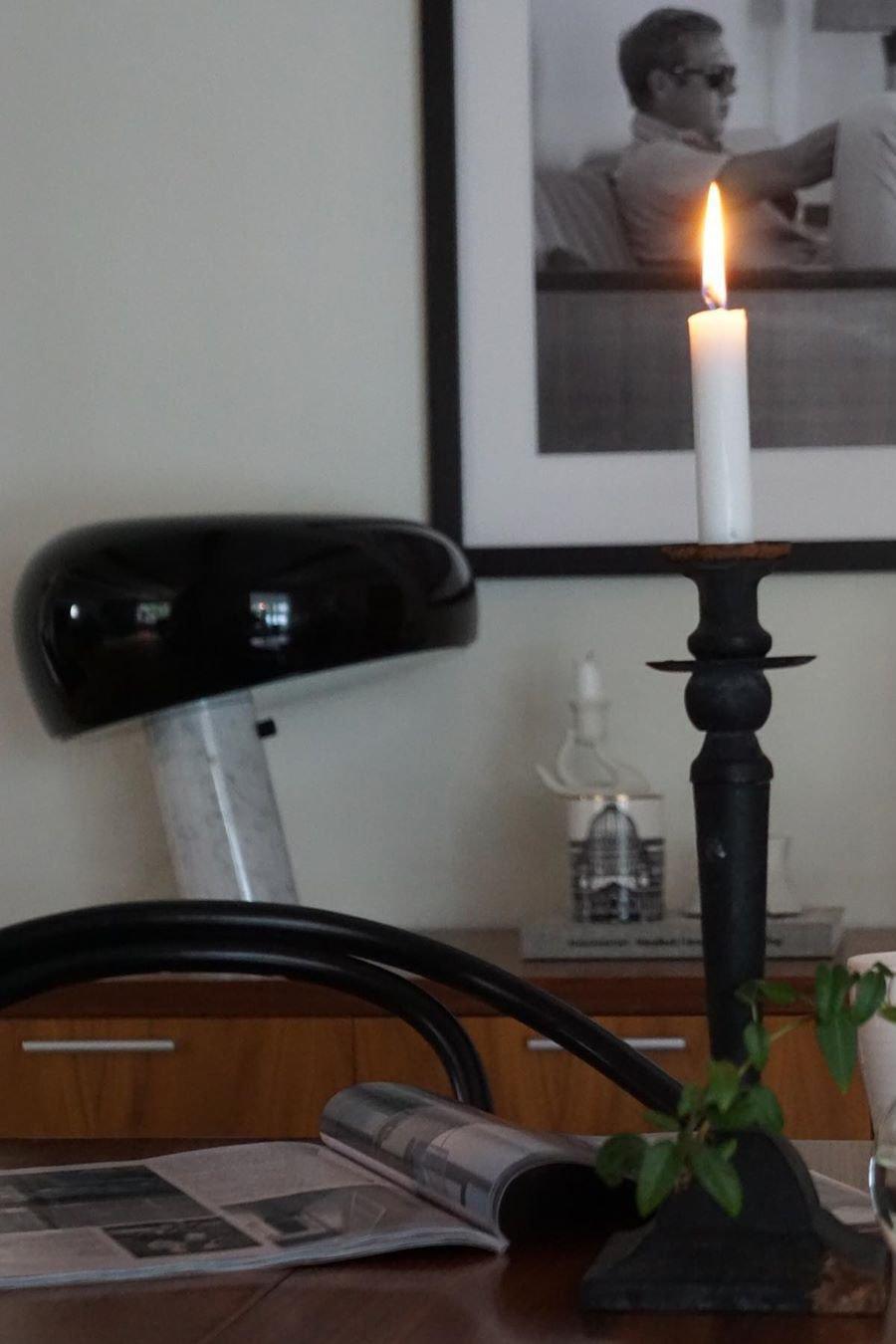 Delira Tafellamp Marmer Metalen Kap
